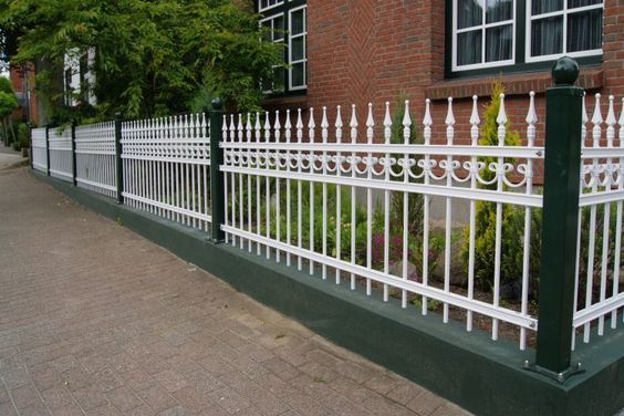 Modern Metal Fence